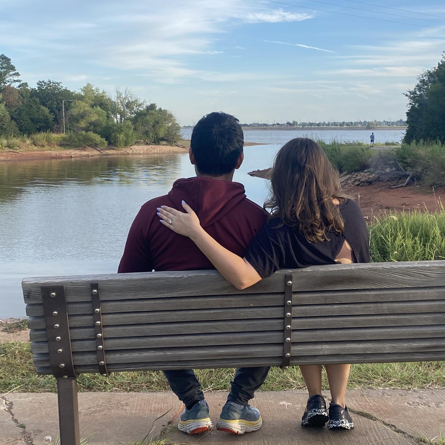 The day we got engaged!