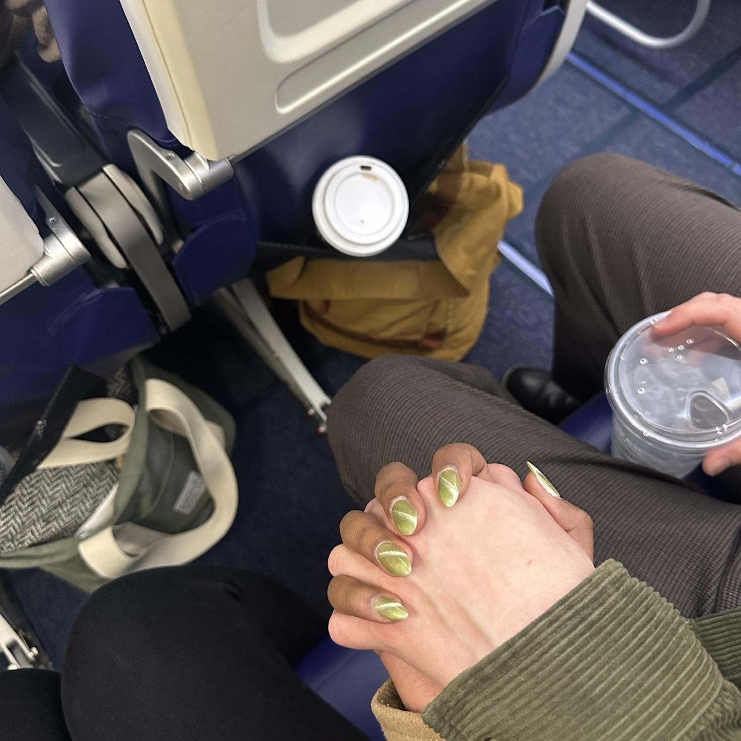 First time flying together 🥰