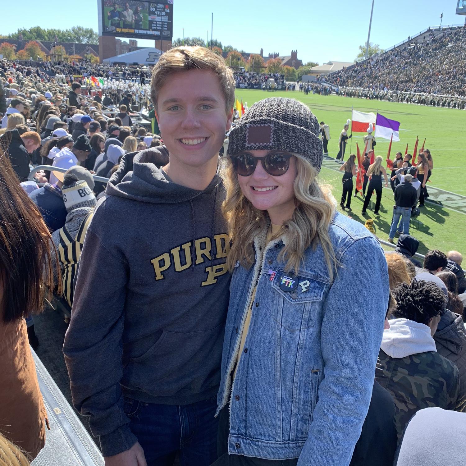 Purdue Football Game, October 2019