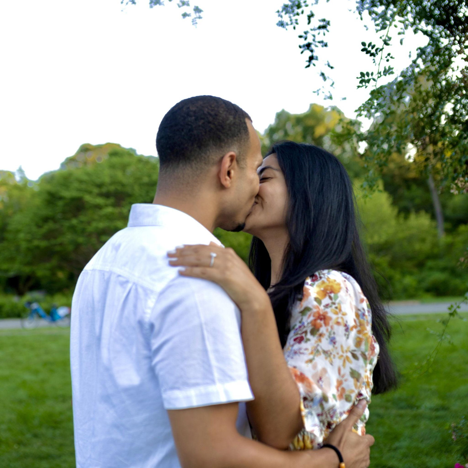 Saying Yes! to the love of my life!