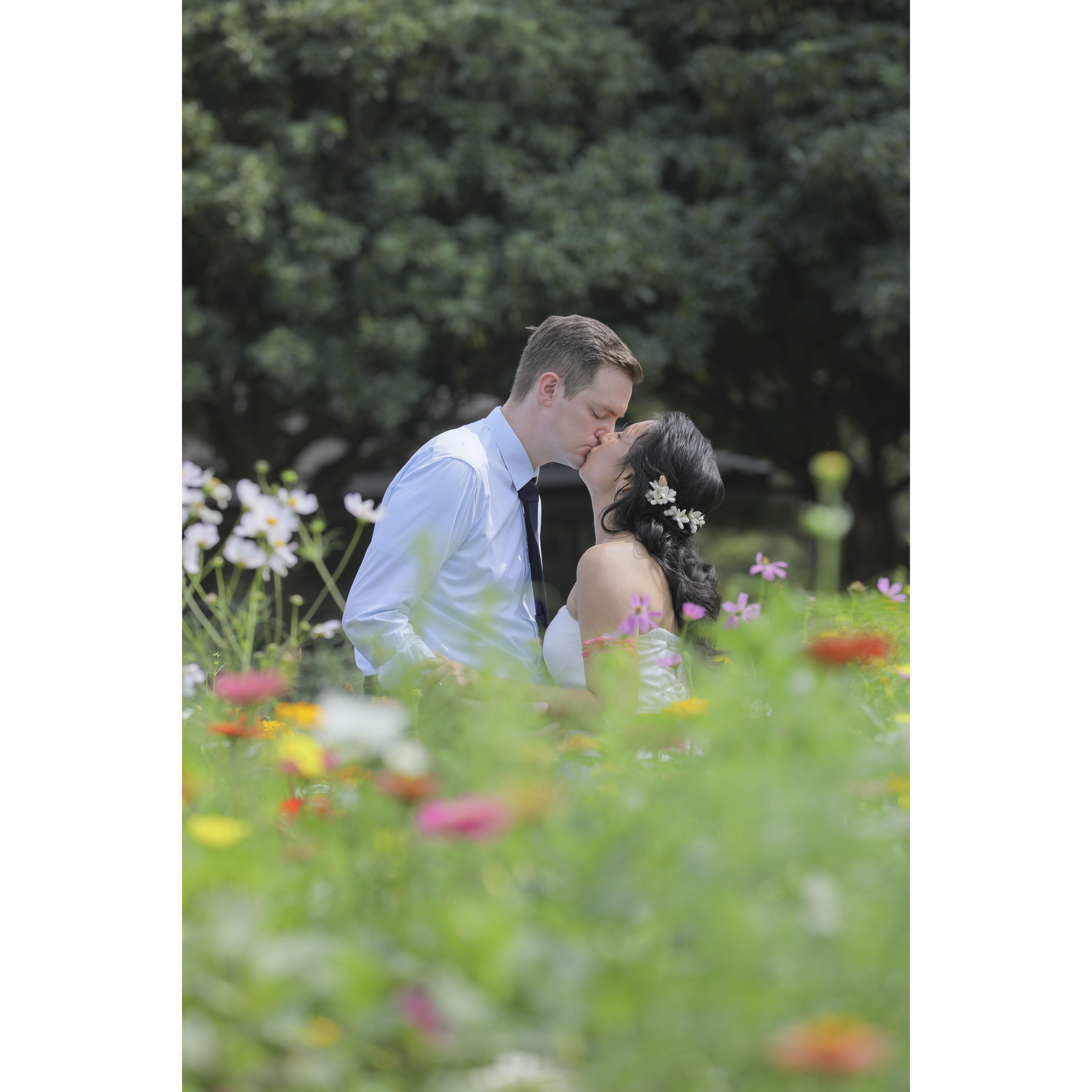 Romance blossoms in a meadow of wild flowers. You'll also see other more enchanting things growing like daisies!