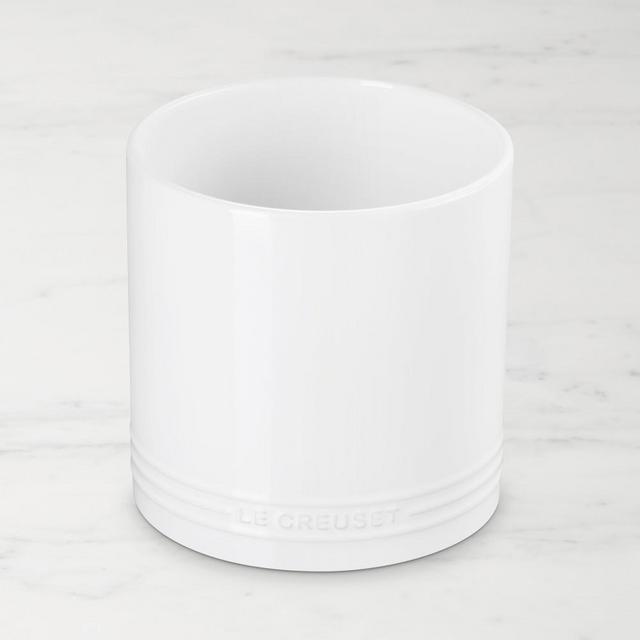 Le Creuset Stoneware Signature Utensil Crock 2.7 qt White