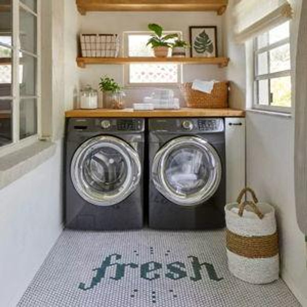New washer and dryer