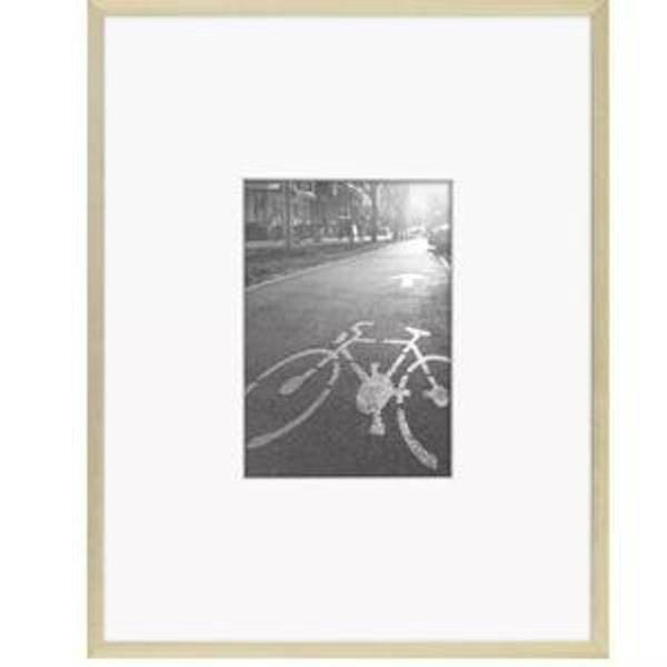 Thin Metal Matted Gallery Frame Gold - Threshold™