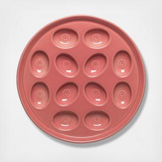 Round Egg Serving Platter