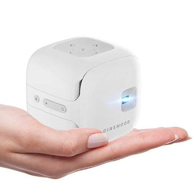 CINEMOOD Portable Movie Theater- Includes Disney Family Favorites, Streams Netflix, Amazon Prime Videos and Youtube - Anytime, Anyplace
