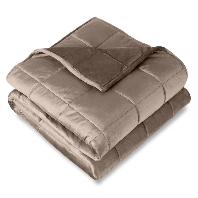 Bare Home Weighted Blanket, 25lbs, 80" x 87"