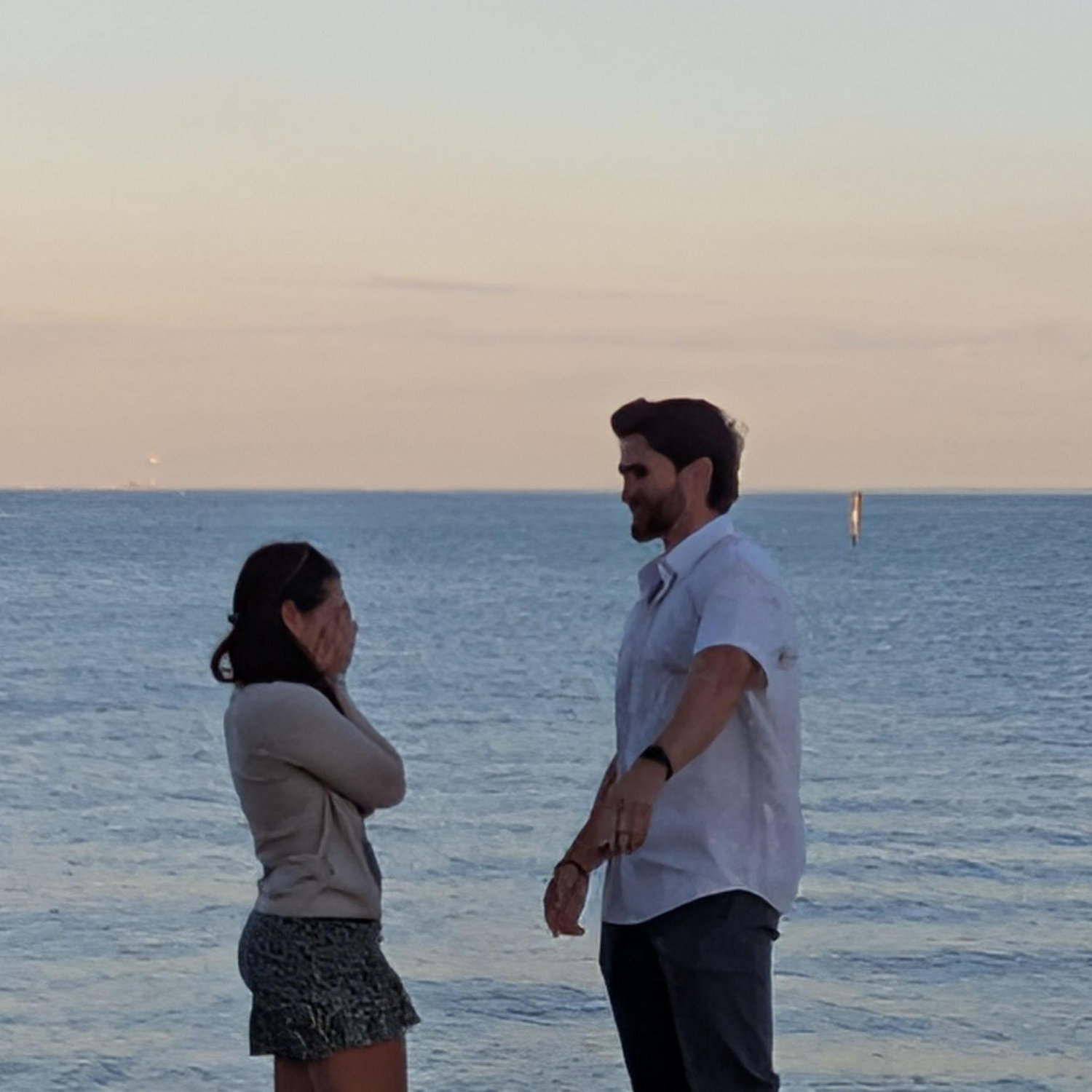 Thoroughly surprised by the proposal!!