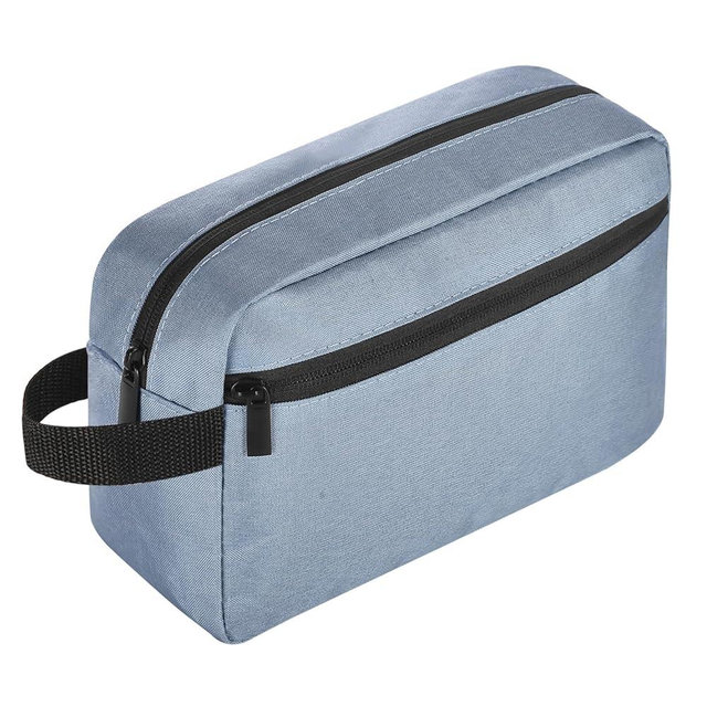 Icramsy Travel Toiletry bag Toiletry bag for women men Hanging Cosmetic bag Travel accessories for Women Men (Blue)