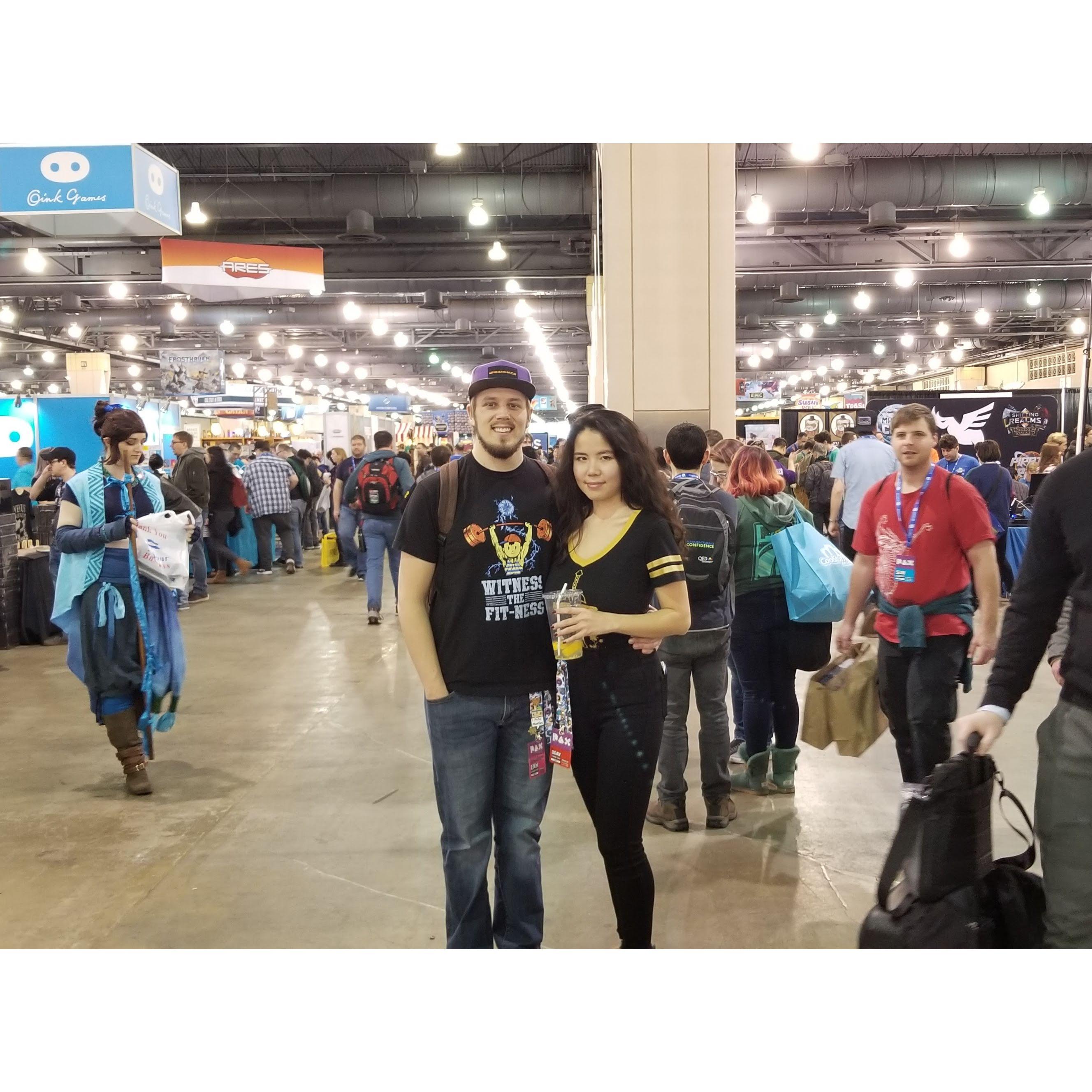 PAX Unplugged, a boardgame convention frequented annually in Philadelphia [Dec 2019]
