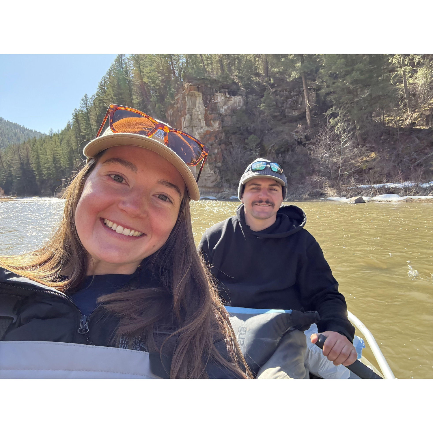 One of the many pictures taken on our rafting trip on the Smith river!