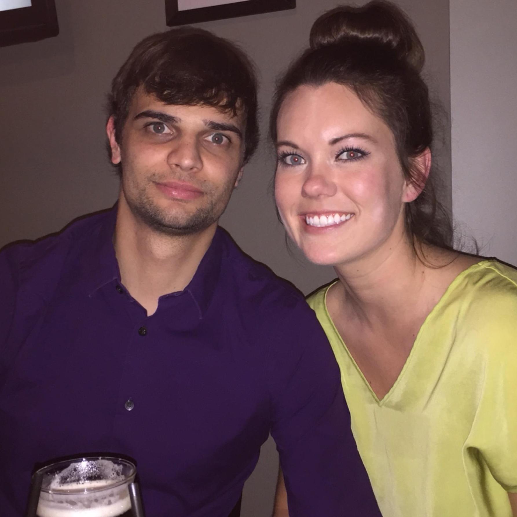 One of our first dates!