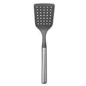 Artisanal Kitchen Supply™ Flipping & Serving Slotted Turner in Stainless Steel/Grey