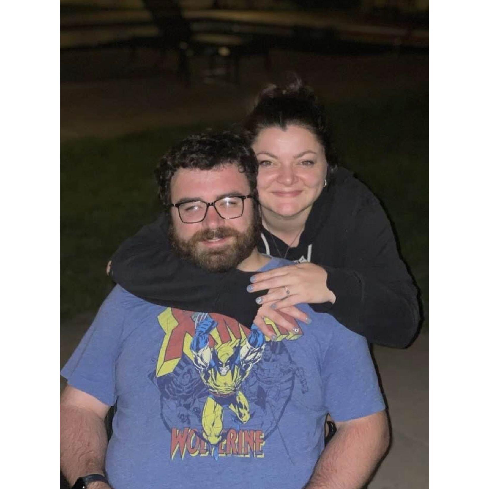 After our big day of getting engaged