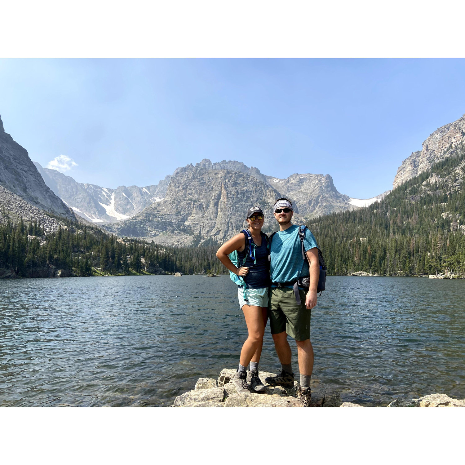 The Loch during hike to Sky Pond