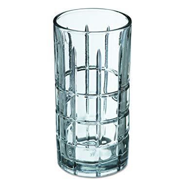 Anchor Hocking Manchester Highball Drinking Glasses, 16 oz (Set of 12)