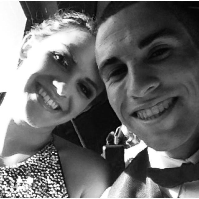 Kyle and Angela at Senior Prom.