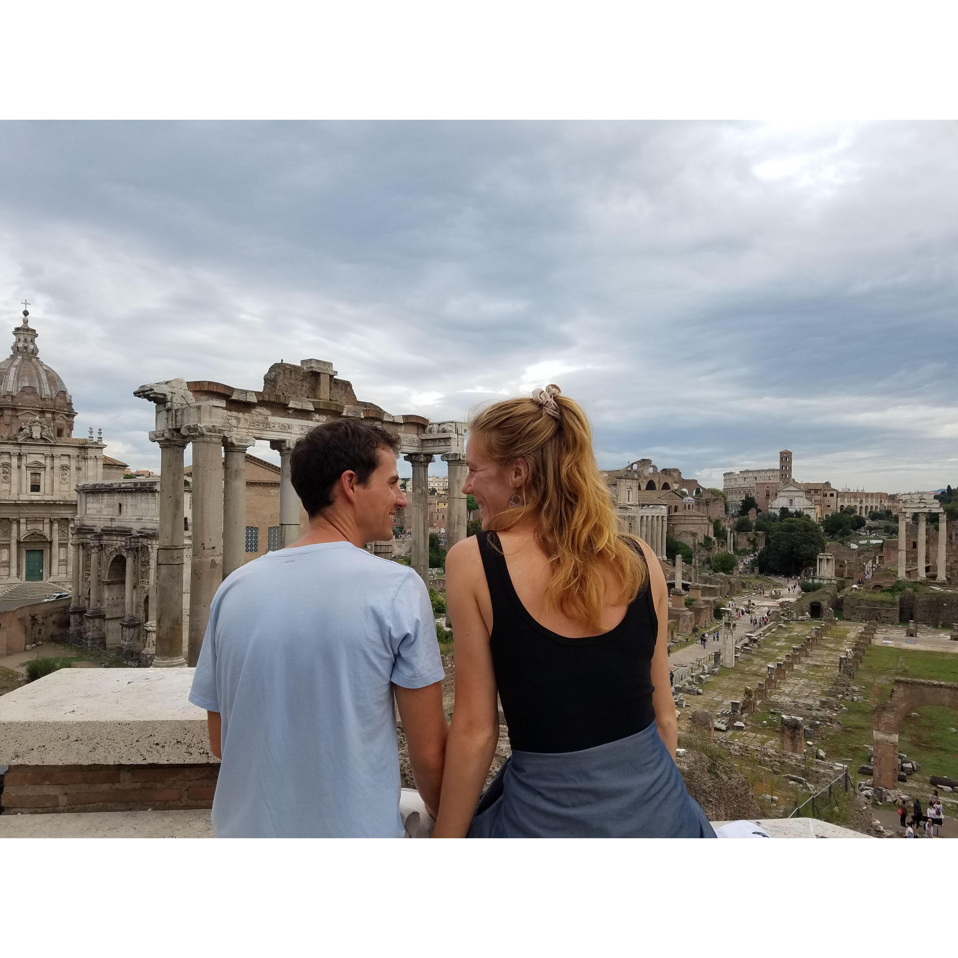 Rome-ing around the world together <3 October 2018.