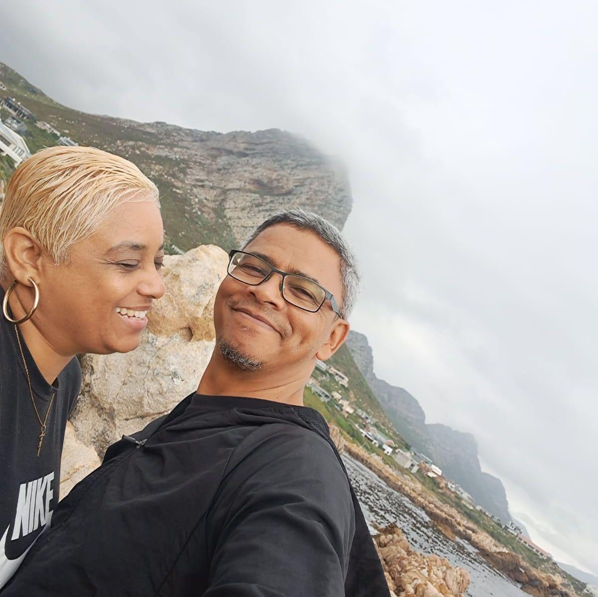 He said something very funny before taking this picture...lol