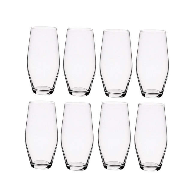 Anchor Hocking Stemless Wine Glasses, Set of 8
