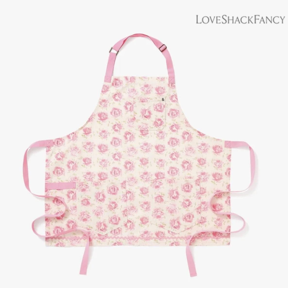 LoveShackFancy Country Song Floral Apron - Essential