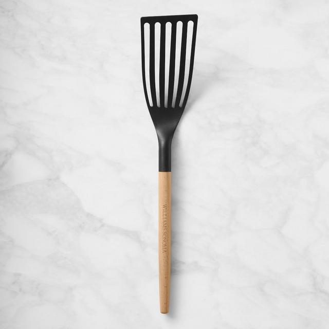 Williams Sonoma Nonstick Fish Spatula with Wooden Handle