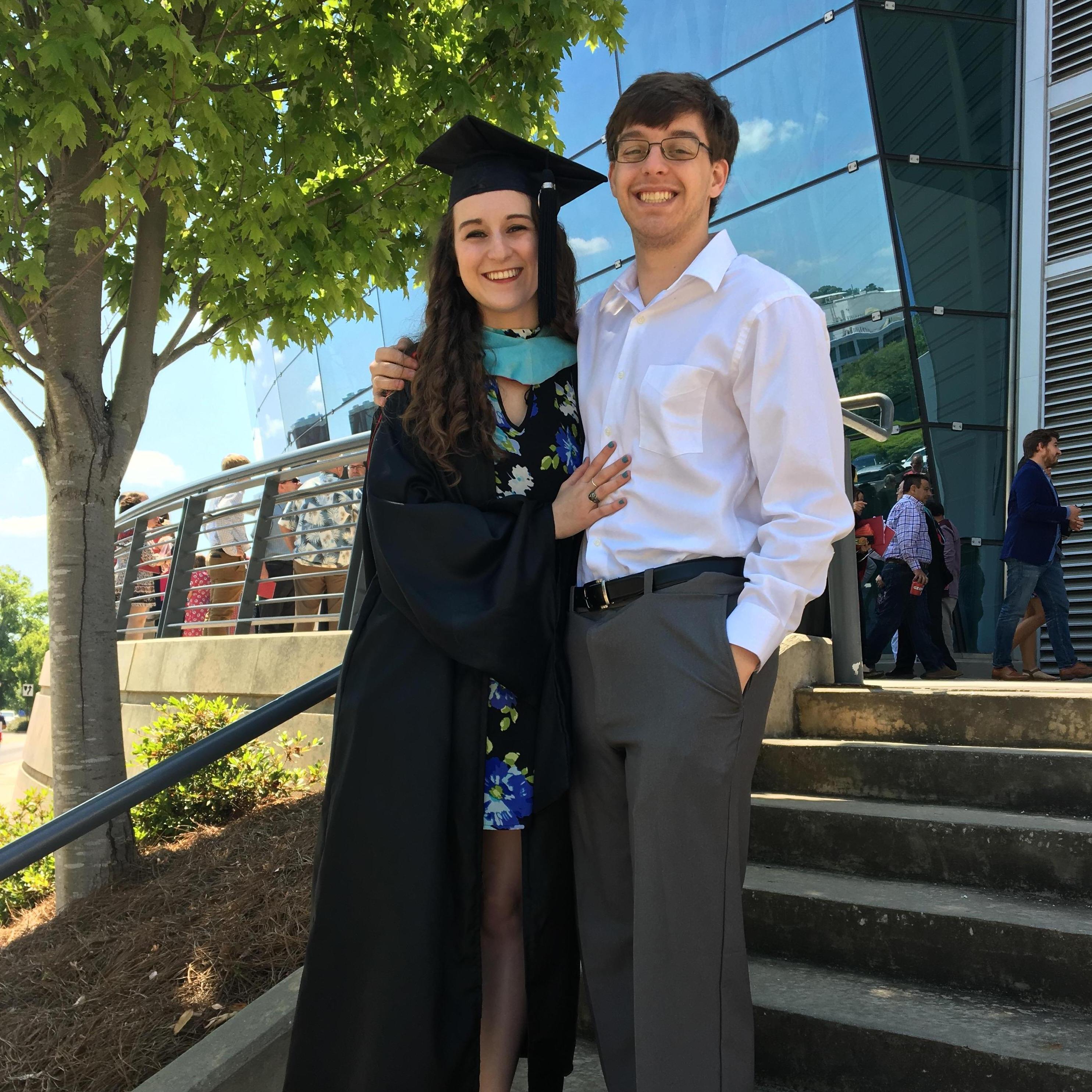 UGA Master's Graduation - May 2018
