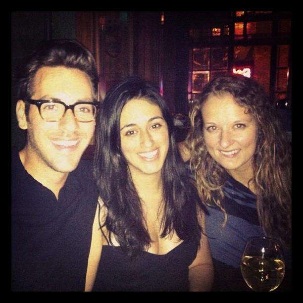 Katie, Jordan and Vera do what they do best.  Talk and drink wine. 
West Village, Manhattan, Summer 2012