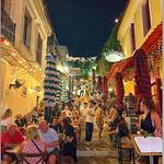 The Mnisikleous Stairs in Plaka