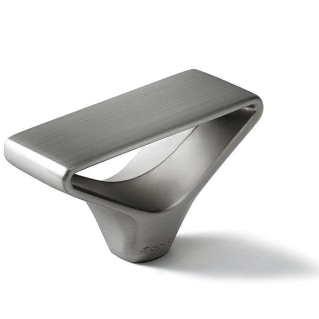 6 PackBrushed Nickel Knobs Cabinet Pulls Simplicity Hollow Out Shaped Matte Drawer Pulls Zinc Alloy Handles Cabinet Hardware