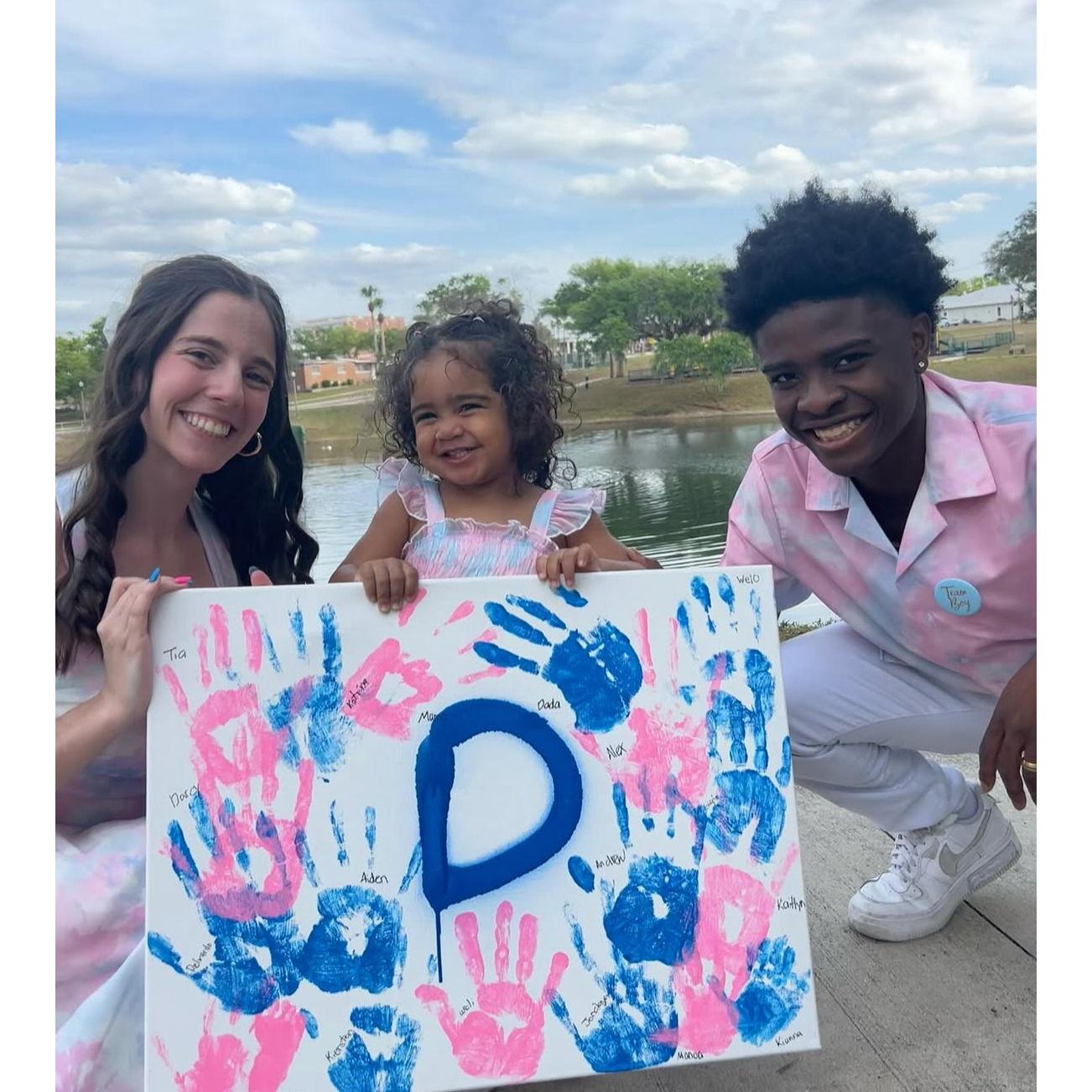 Baby D gender reveal