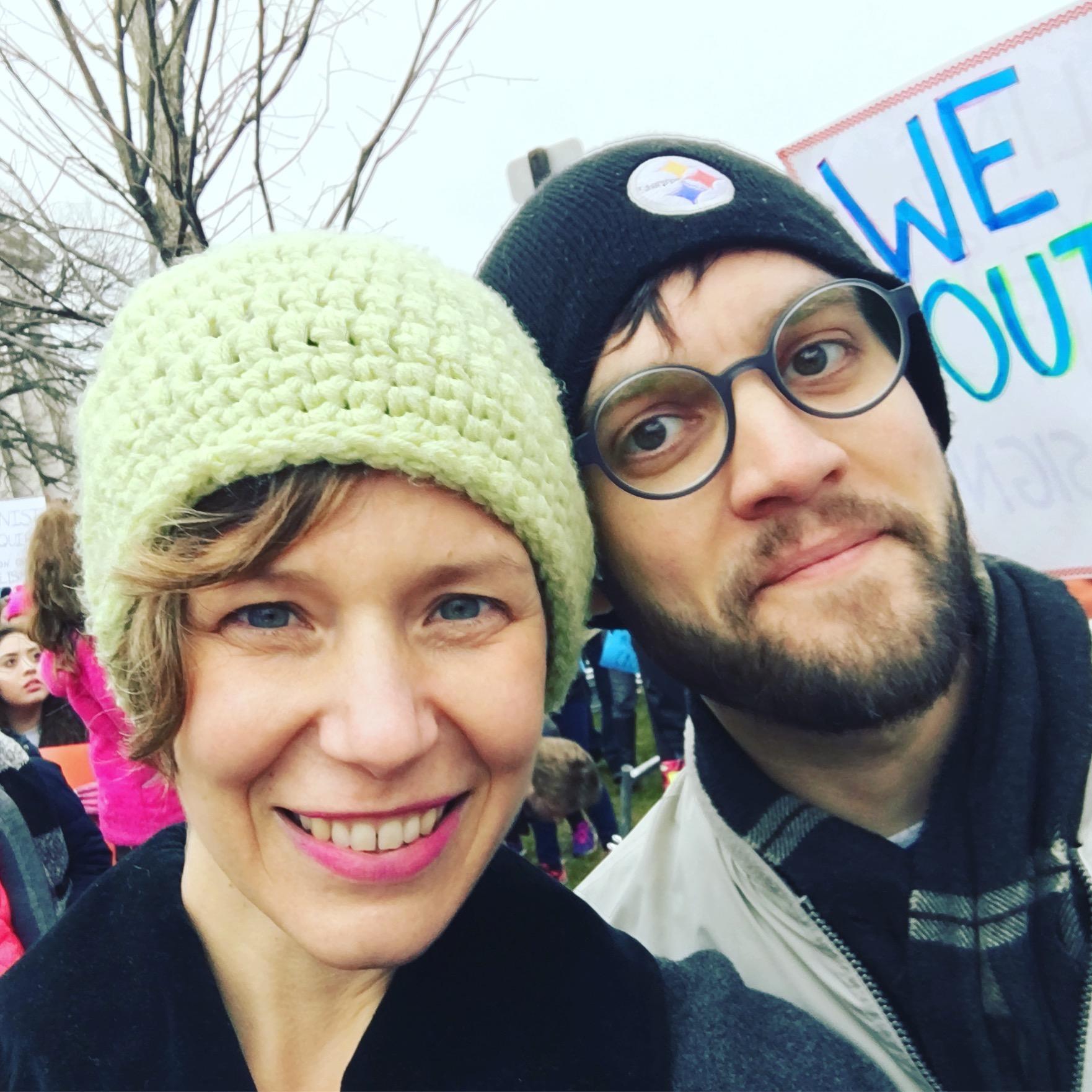 Baby's first protest (en utero)