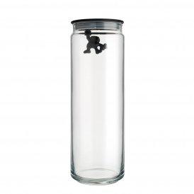 Jar. Black. cl 200 Gianni a little man holding on tight