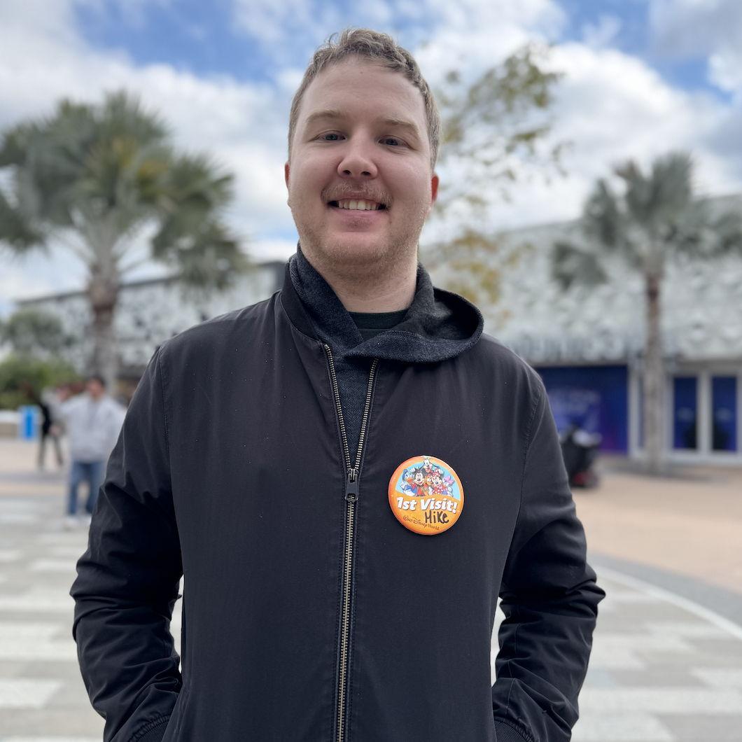 Michael's first time at WDW