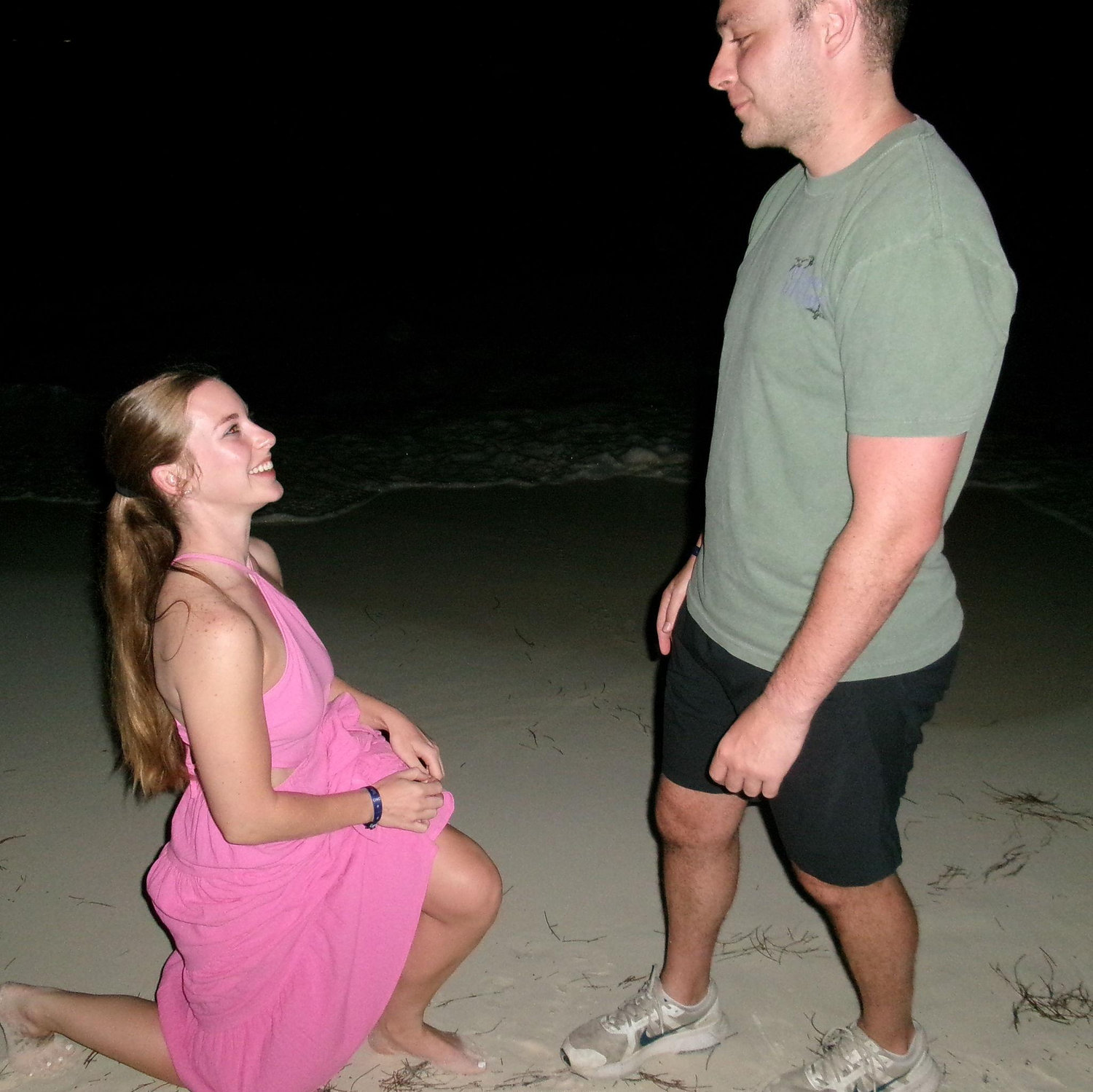 Little did she know she was getting engaged 2 weeks later