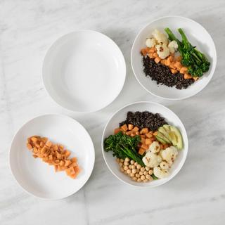 Modern Coupe Pasta Bowl, Set of 4