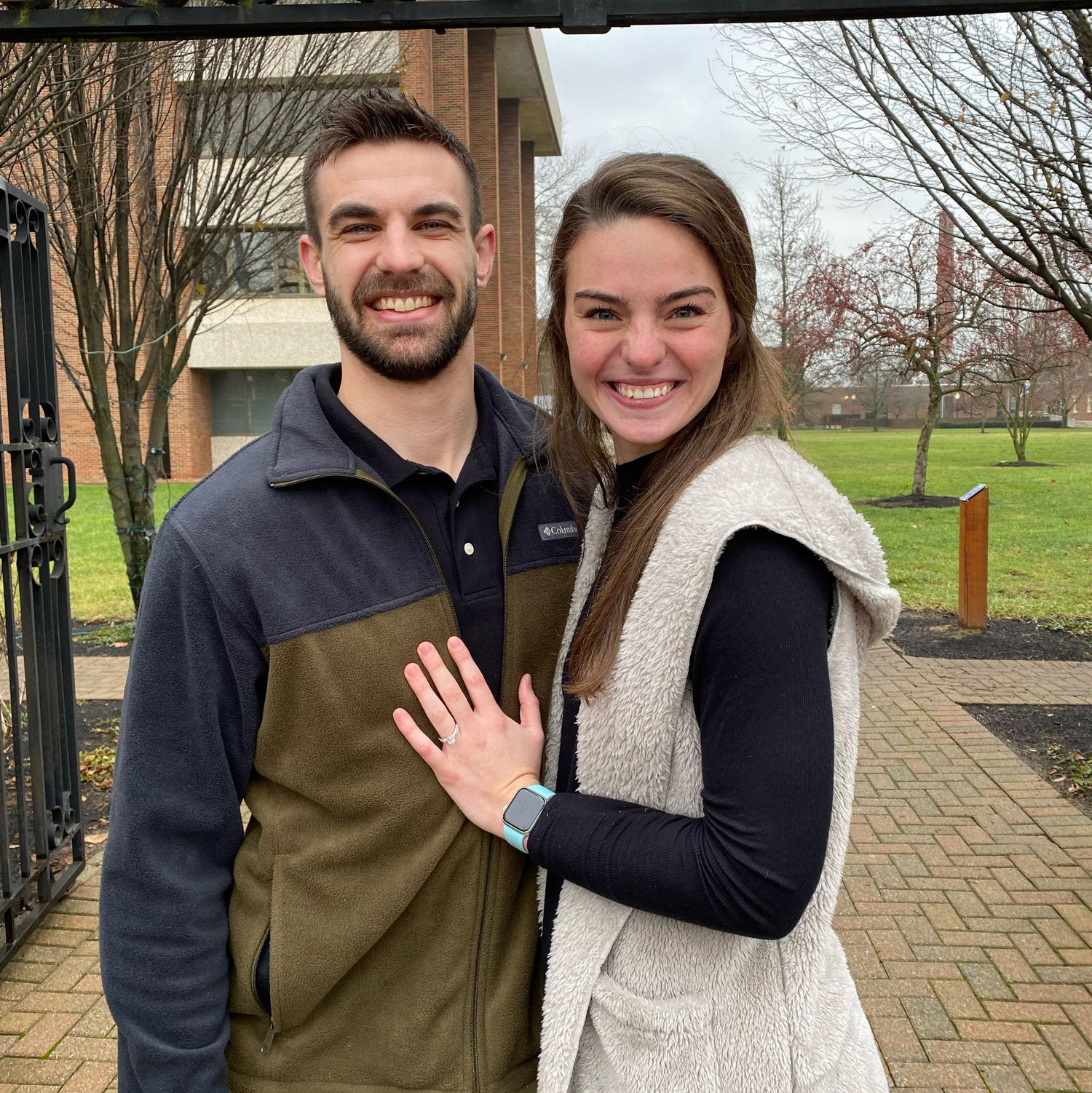 Where we got engaged back where it all started