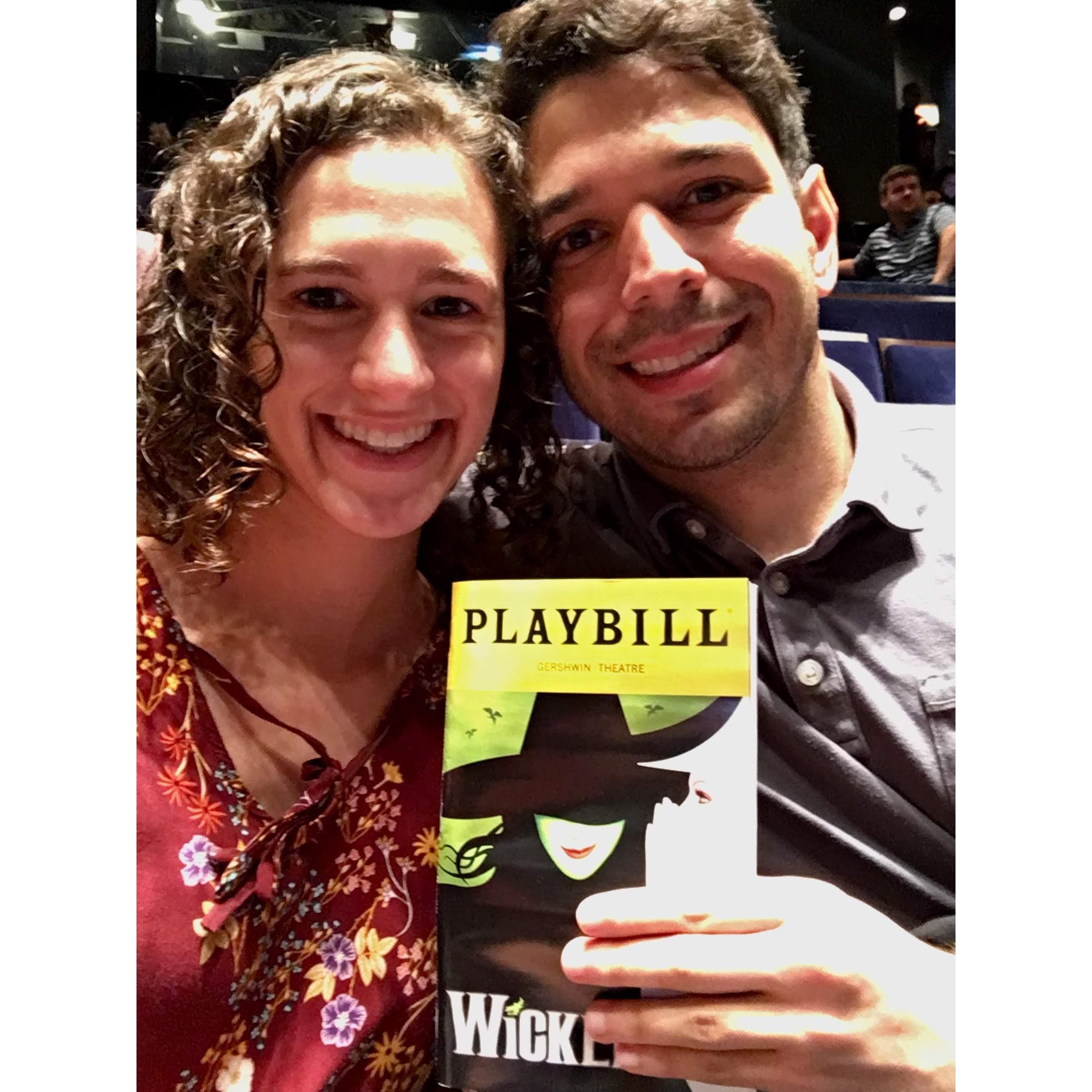Renee took Adam to Wicked for his 28th birthday. They assume their neighbors hate them because they have played the soundtrack so much since then.