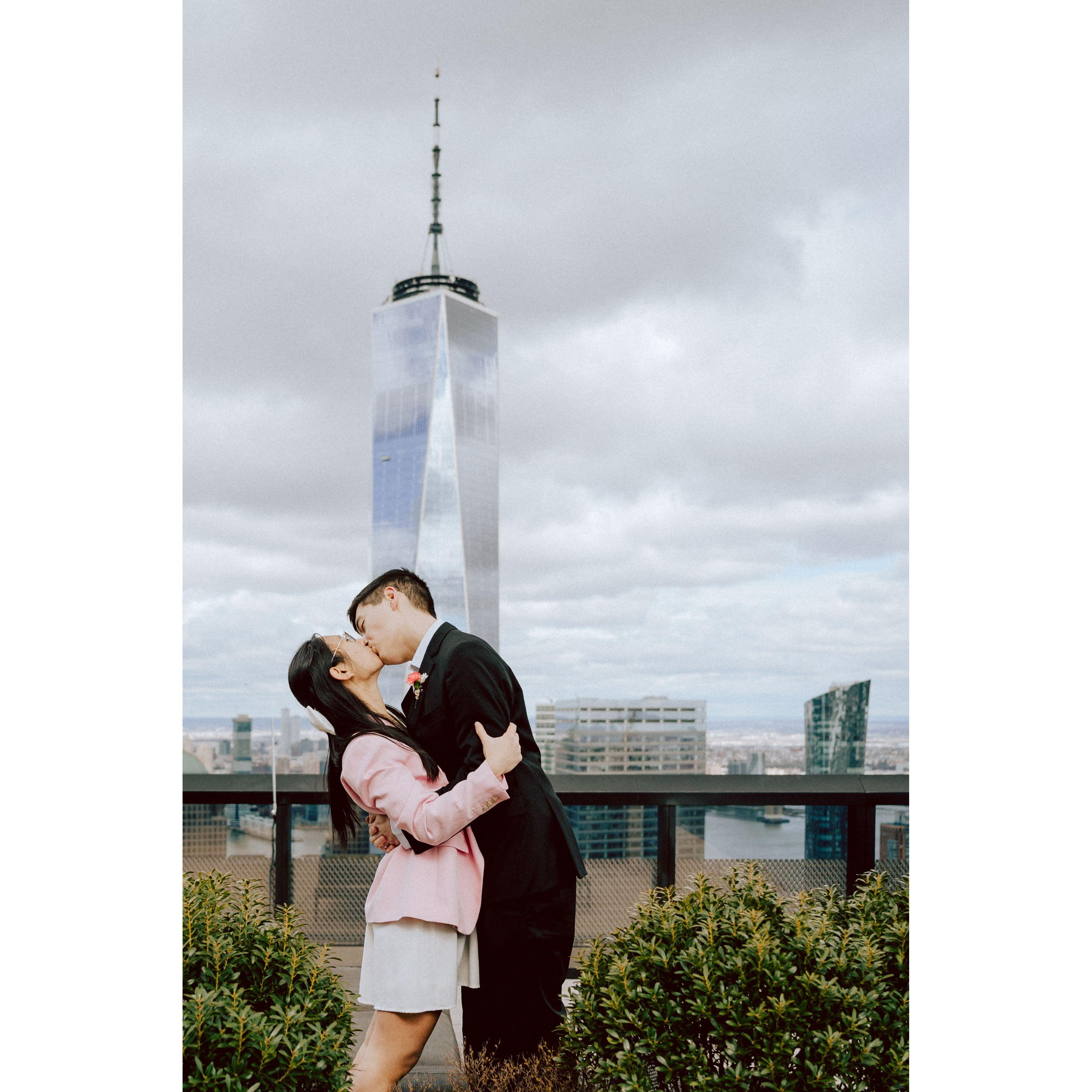Accidentally caused an earthquake in NYC by getting married