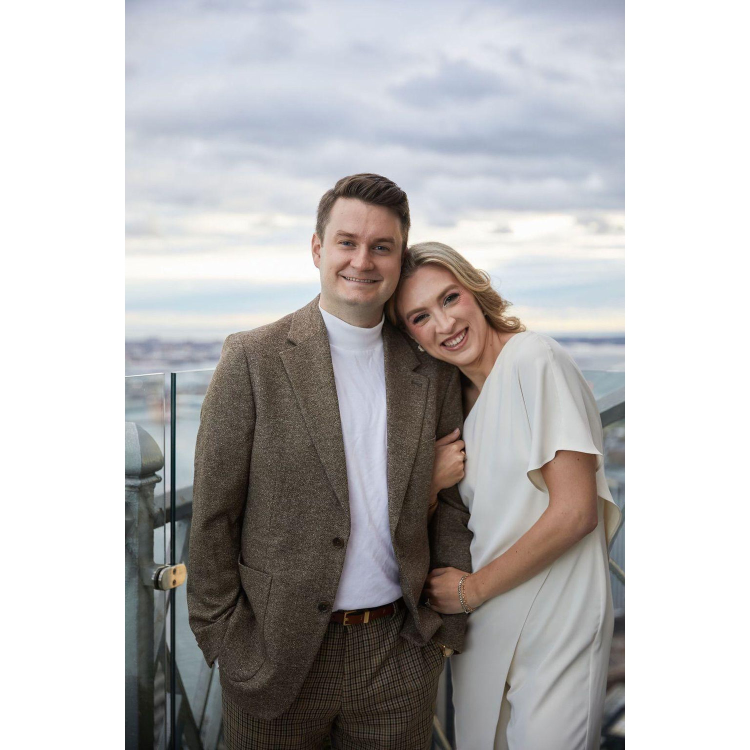 Our engagement party in NYC