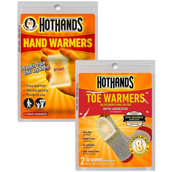 Hand and Toe Warmers for the week