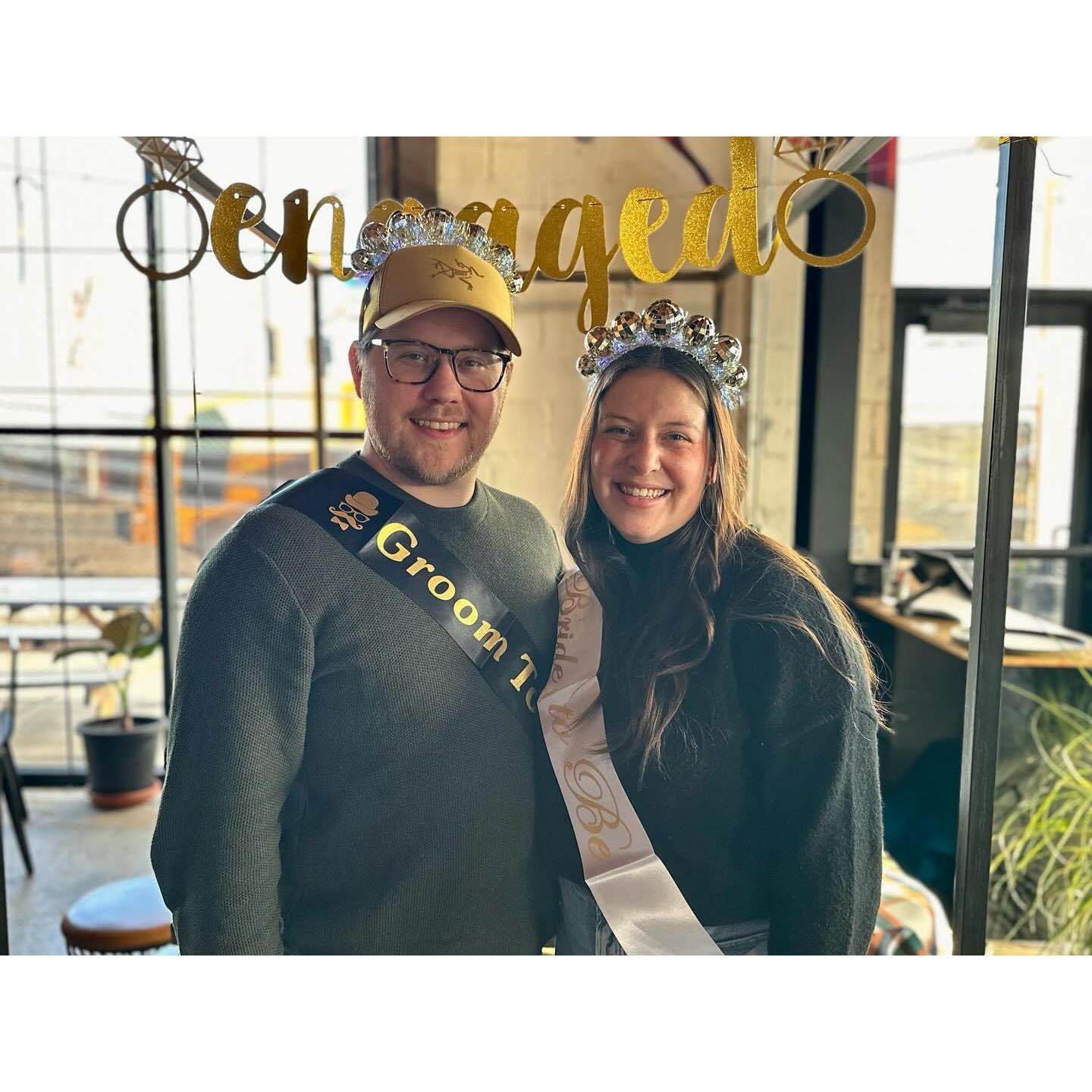 Our first engagement celebration