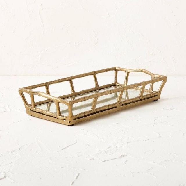 Mirrored Vintage Glass Tray - Opalhouse™ designed with Jungalow™