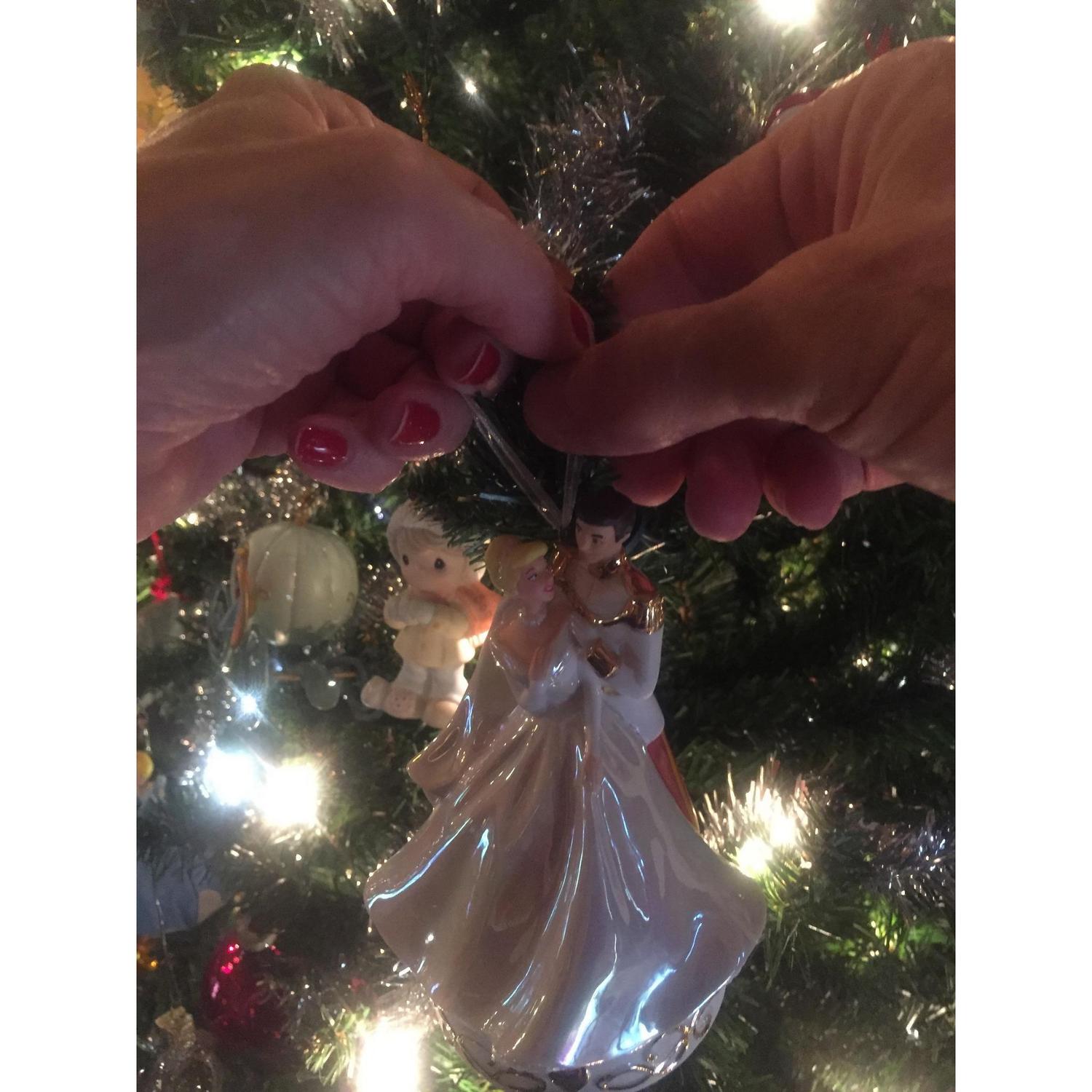 First ornament hung together-Christmas 2018