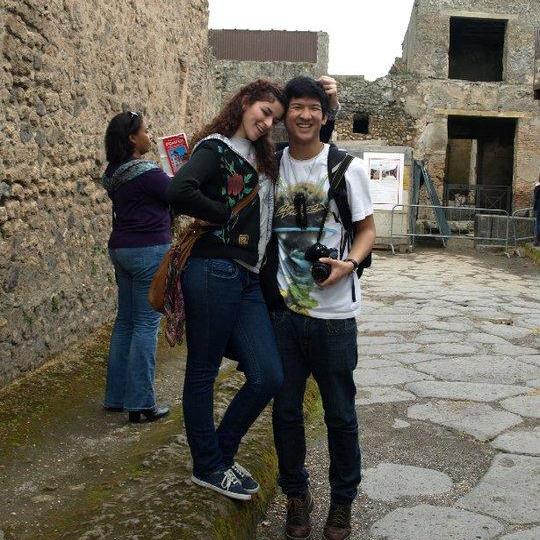 School field trip to Herculaneum and Pompeii
