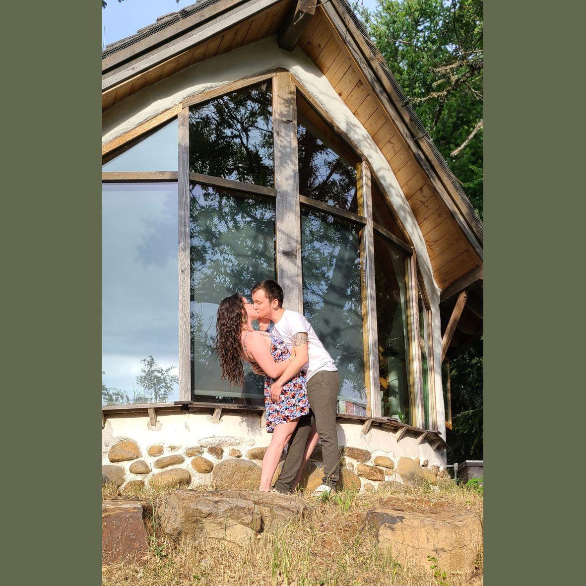 Celebrated 5 years of being together in a cottage with lots of open land.