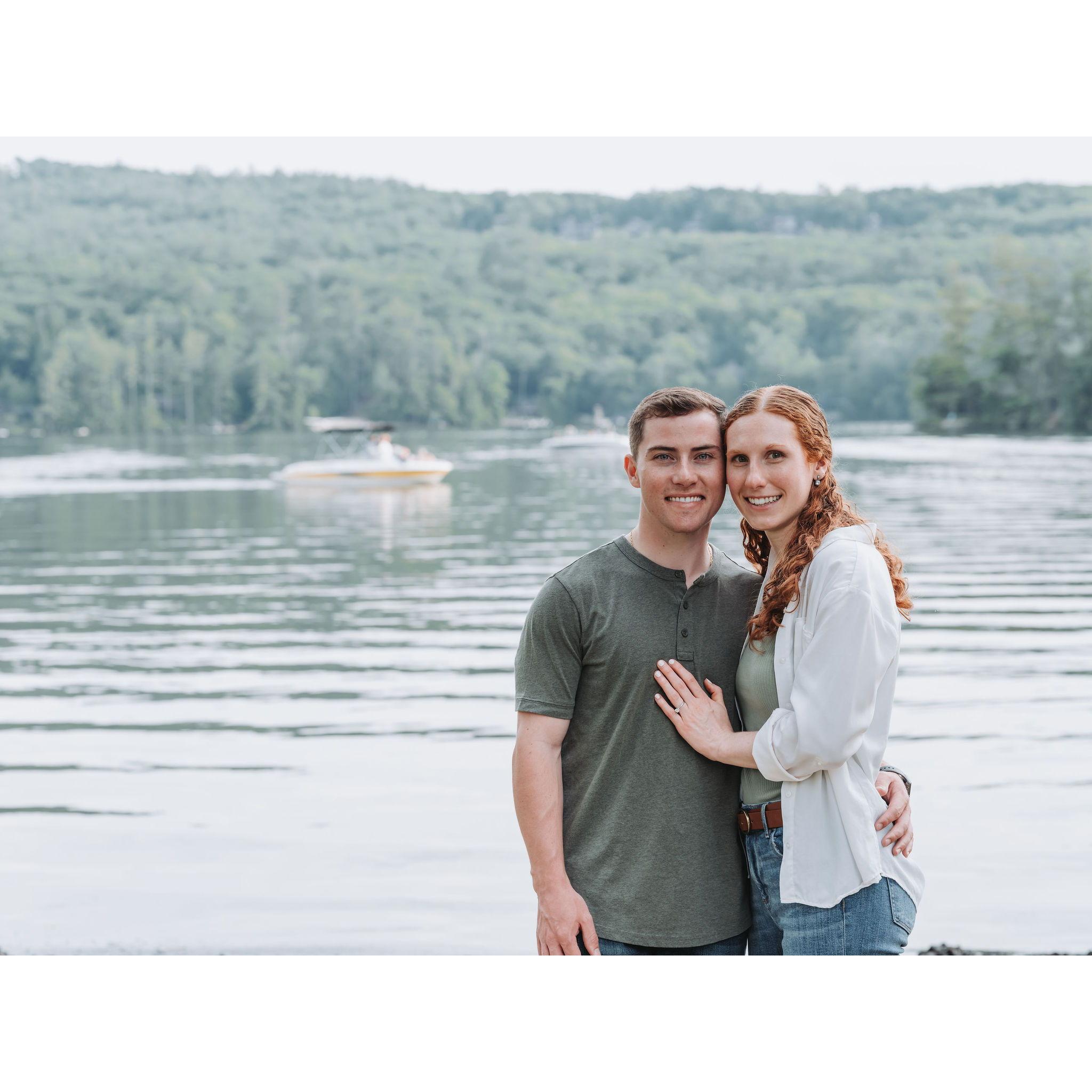 Engagement Photo Session
Squam Lake 
June 2024