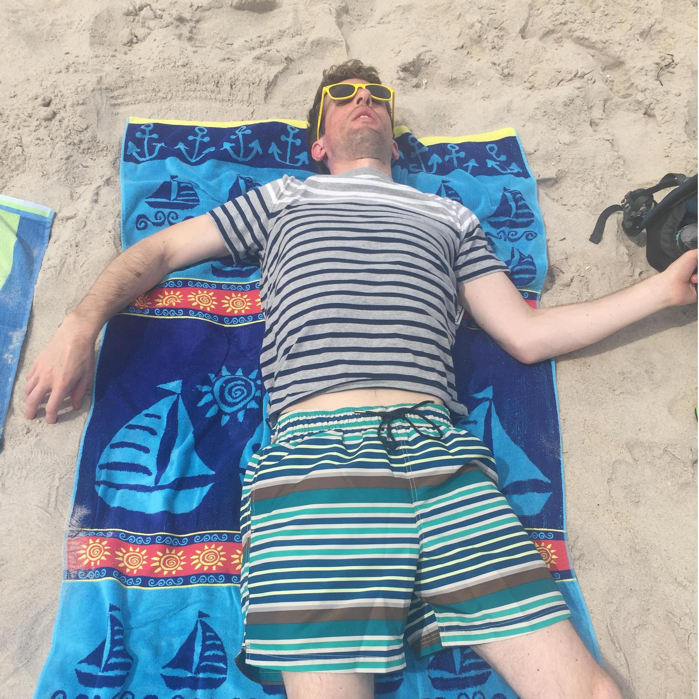 For Alex's birthday in 2016, we went to Robert Moses Beach, home of the oldest lighthouse in North America!