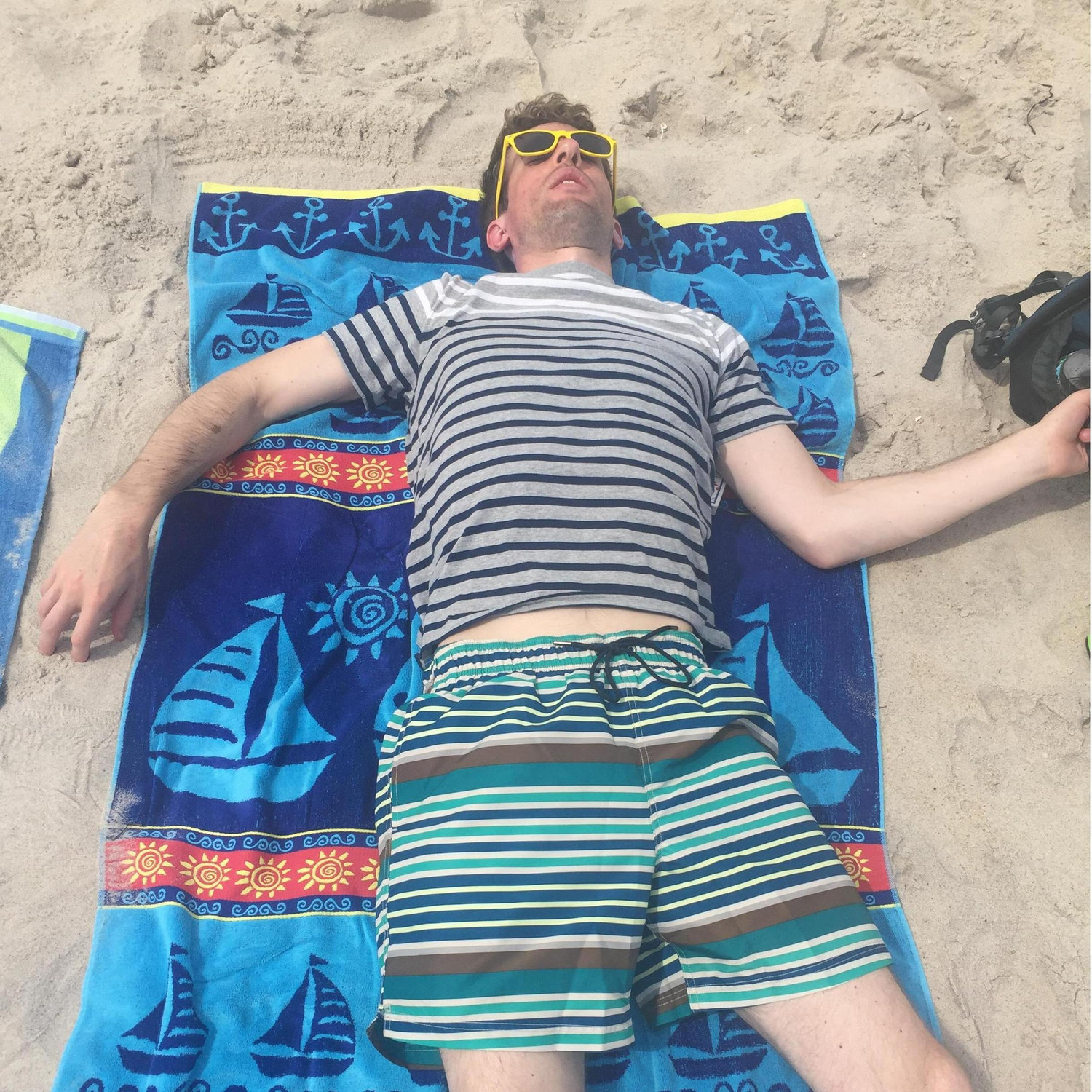 For Alex's birthday in 2016, we went to Robert Moses Beach, home of the oldest lighthouse in North America!