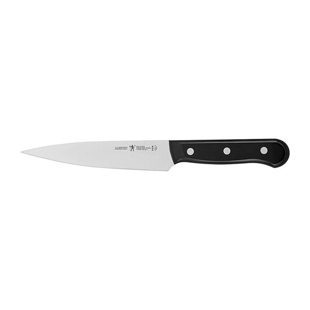 HENCKELS - 17540-163 HENCKELS Solution Utility Knife, 6-inch, Black/Stainless Steel